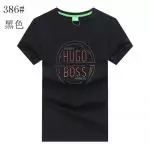 boss t-shirt collar b386 black